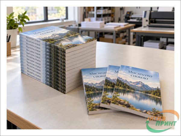 Тираж книги в мягком переплете